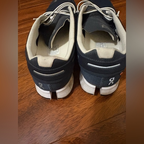 On Running Men's Dark Blue and White Athletic Shoes - Picture 3 of 7